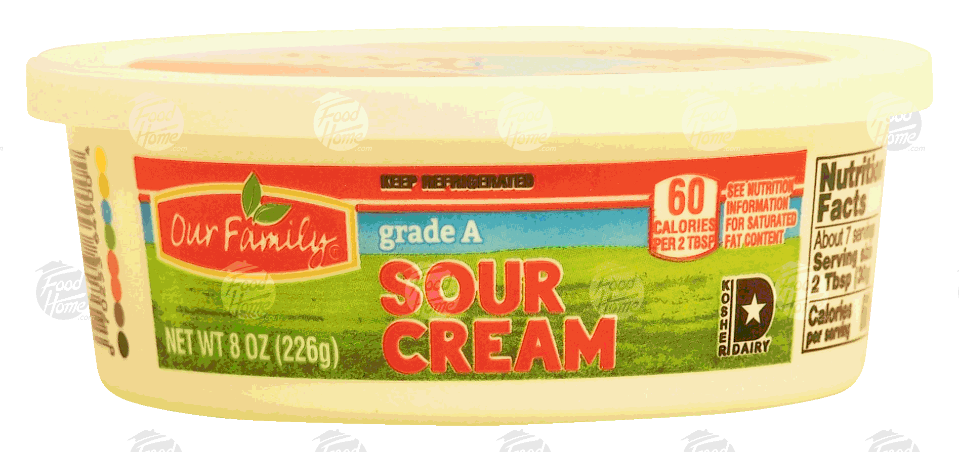 Our Family  sour cream Full-Size Picture